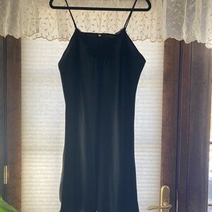 Elegant Black Slip Dress